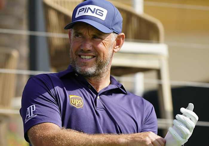 Lee Westwood at 2021 Saudi International